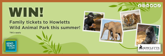 CLOSED: Win Family Tickets to Howletts Wild Animal Park!